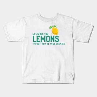 life gives you lemons Kids T-Shirt